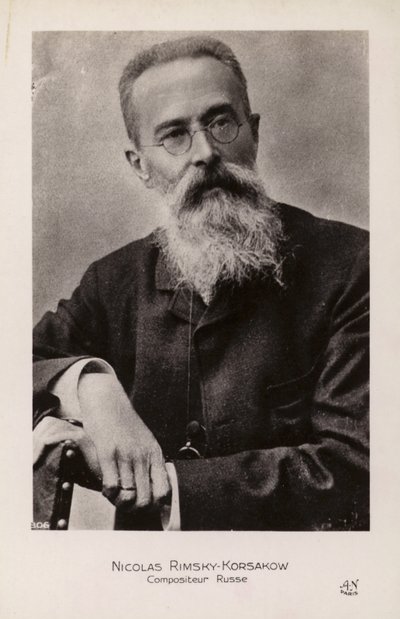 Nikolái Rimski-Kórsakov, compositor ruso de Russian Photographer